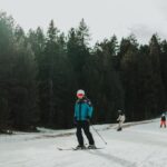 Cross-Country Skiing - People Skiing on Ski Slope